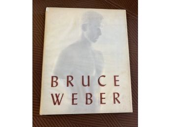 RARE SIGNED BRUCE WEBER FIRST EDITION KNOPF COFFEE TABLE BOOK