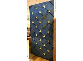 LARGE SIGNATURE BROOKS BROTHERS WALL ROOM DIVIDER WITH GOLD 20TH ANNIVERSARY LOGO SHEEP 94' TALL