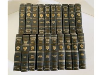 Large Set Of 1917 Harvard Classics Books 1-20 P.F. Collier Publisher
