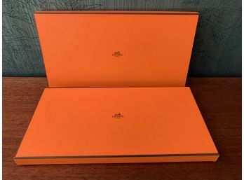 Rare Pair Of Hermes Boxes
