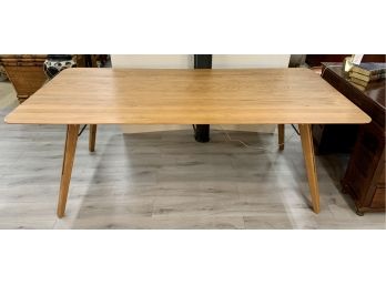Danish Modern Style Dining Table 78' Wide