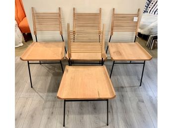 Mid Century Paul McCobb Style Set Four Dining Chairs