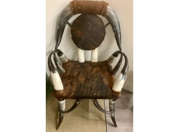American Horn And Hide Chair
