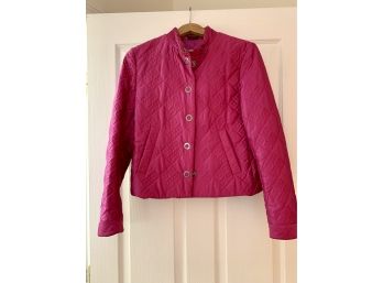 Ladies Versace Quilted Jacket Size Small