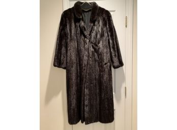 Custom Full Length Mink Coat 42' Bust By 53' Long