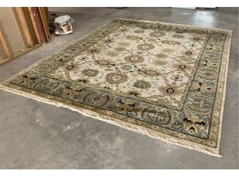 Elegant 8x10 Oriental Wool Area Rug Carpet