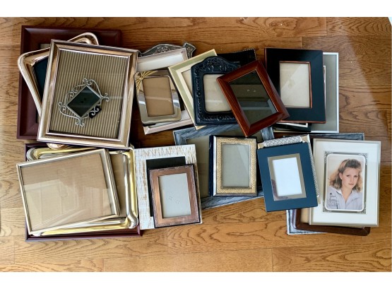 Lot Of Photo Picture Frames