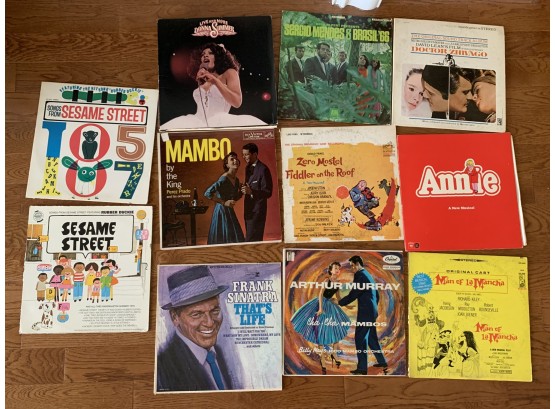 Lot Of 11 Vintage Vinyl Record Albums