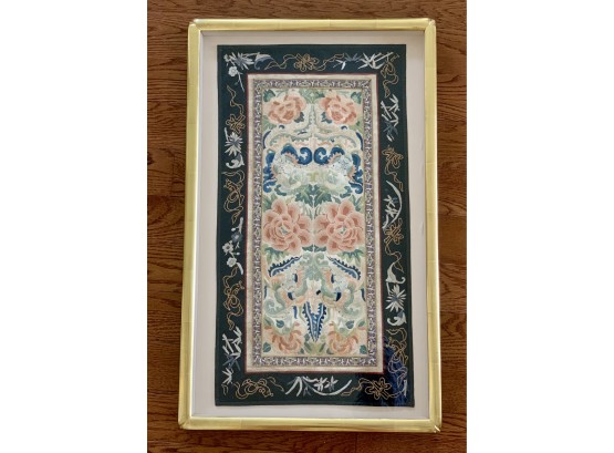 Early 19th Century Chinese Embroidery, Peking Stitch