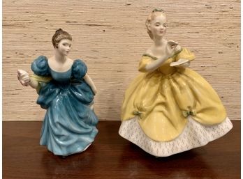 Two Royal Doulton Figurines, Rhapsody And The Last Waltz