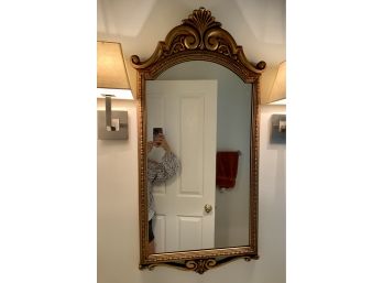 Antique Carved Giltwood Mirror