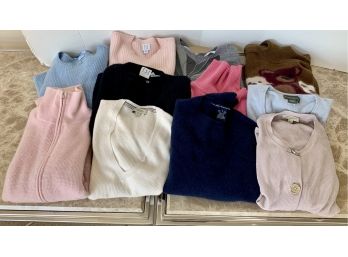 Designer Sweaters Featuring Burberry, TSE, Ralph Lauren