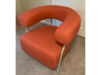 Contemporary Chair Coral Color