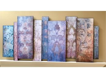 Large Contemporary 9 Panel Wall Art