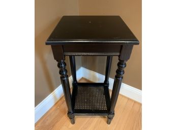 Small Black Painted Side Table