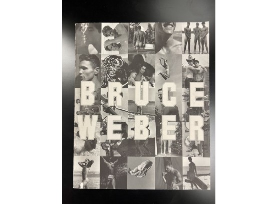 Rare Signed Bruce Weber Coffee Table Book