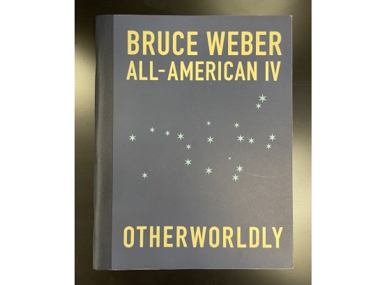 Rare Bruce Weber Coffee Table Book