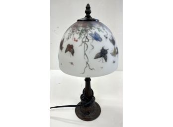 Signed Hand Painted Table Lamp