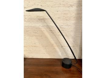 Mid Century Modern Mario Barbaglia Italian Black Desk Lamp Made In Italy