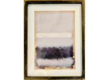 Contemporary Signed After Rothko Limited Edition Abstract Lithograph Stratus 16/2000