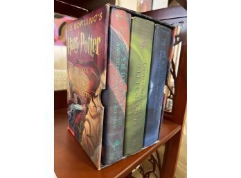 Collection Of Three Harry Potter Books