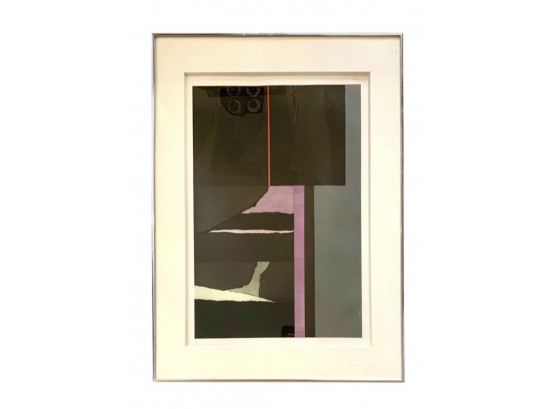 Louise Nevelson Signed And Numbered Abstract Limited Edition Print 1973