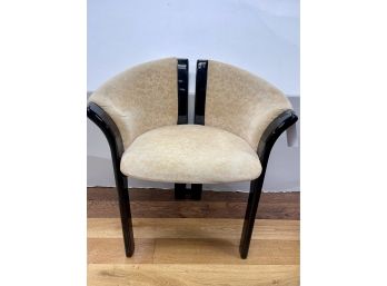 Rare Art Deco Gio Ponti Style Chair By Pietro Costantini Made In Italy 1 Of 2