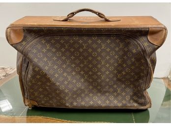 Authentic Vintage Louis Vuitton Monogram Garment Travel Bag Suitcase Saks 5th Avenue Provenance