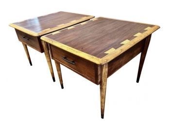 Iconic Mid Century Pair Of Lane Altavista Acclaim Nightstands Side Tables
