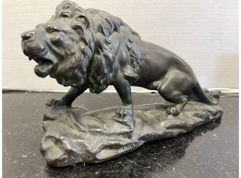 Metal Lion Sculpture The Perfect Gift For The Holidays!