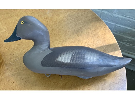 Collecitble Handmade And Signed Wood Decoy Duck