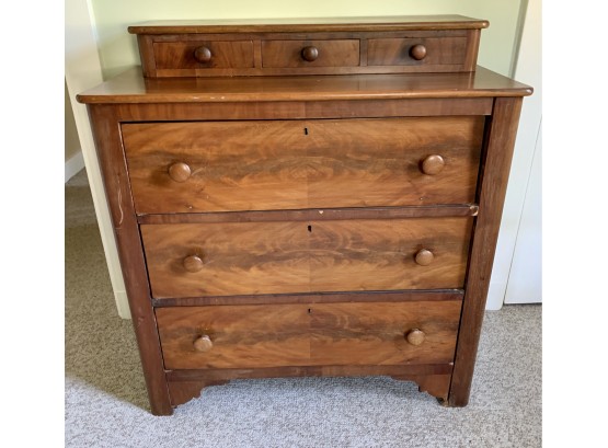 Antique Early 19th Century Pine Chest Dresser
