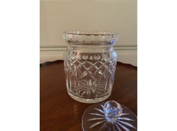 Signed Waterford Crystal Candy Jar Ireland