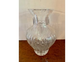 Signed Waterford Crystal Vase Vintage Ireland