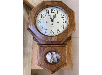 Beautifully Crafted Linden 8 Day Westminster Wall Clock