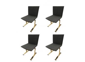 Set Of 4 Mid Century Italian Sapporito Chairs