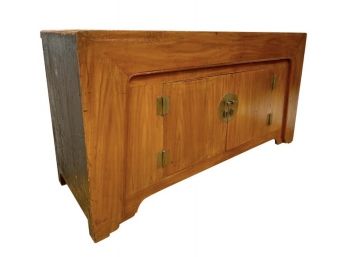 Large Antique Chinese Buffet Cabinet Credenza Sideboard - DELIVERY AVAILABLE