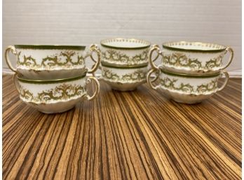 Set Of 6 Theodore Haviland Limoges Soup Cups The Ultimate Holiday Gift!