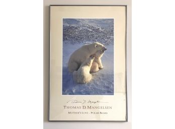 Thomas Mangelsen Polar Bear Print “Mother’s Day”
