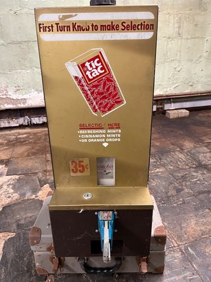 Vintage Tic Tac Vending Machine