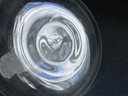 Signed Lalique Crystal Pax Pin/Ring Dish