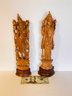 Two Indian Deity Statues