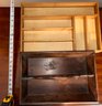Lot Of Wooden Desk Drawer Organizers