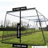 70 Trapezoid Batting Cage Pipe Kit By BCI With Frame Kit
