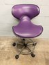 Purple Adjustable Height Rolling Chairs