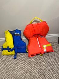 Pair Of Childrens Life Vests