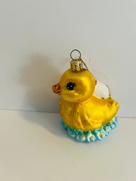 Christopher Radko Rubber Duckie Ornament