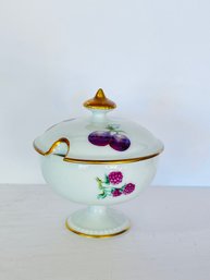 Limoges Footed Condiment Pot