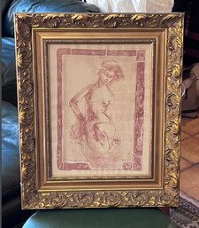 Signed And Numbered Nude By Edna Hibble