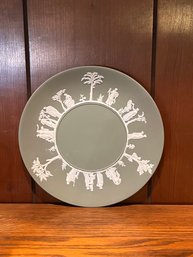 Wedgwood Green Jasperware Plate